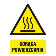 Znak TDC, Gorąca powierzchnia