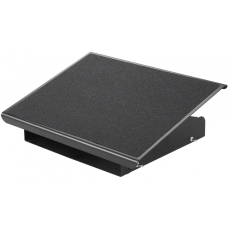 Metalowy podnóżek Q-CONNECT, 41,5x32,6cm, antypoślizgowy