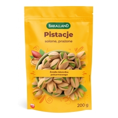 Pistacje prażone, Bakalland, 200g