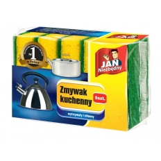 Zmywak JAN NIEZBĘDNY, 5 szt., żółty