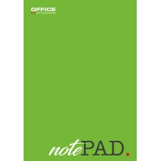 Blok biurowy OFFICE PRODUCTS, A5, w kratkę, 50 kart., 60gsm