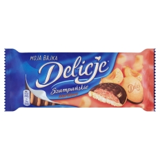 Ciastka DELICJE SZAMPAŃSKIE, 147g, morelowe