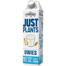 Napój roślinny TYMBARK Just Plants, owsiany, 1l