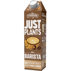 Napój roślinny TYMBARK Just Plants, owsiany, barista, 1l