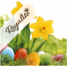 Serwetki 33x33 3w20 ŻONKILE/ PISANKI 9575754 HERLITZ