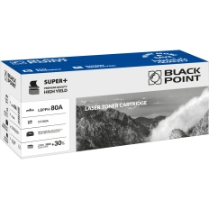 Toner BLACK POINT (LBPPH80A) czarny 3500str zamiennik HP (80A/CF280A)