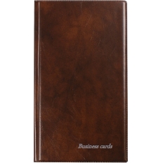 Wizytownik 48 LUX brąz WI-11 BIURFOL