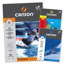 Kalka kreślarska A4 90/95g 10ark. 200005504 CANSON