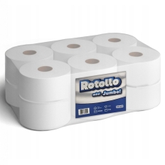 Papier toaletowy ROTOLLO Mini Jumbo Celuloza 2W 100m (12sztuk) 55100