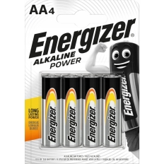 Bateria ENERGIZER Alkaline Power, AA, LR6, 1,5V, 4szt.