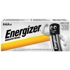 Bateria ENERGIZER Industrial, AAA, LR03, 1,5V, 10szt.