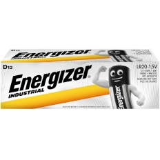 Bateria ENERGIZER Industrial, D, LR20, 1,5V, 12szt.