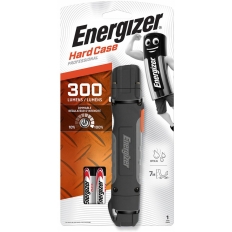 Latarka ENERGIZER Hard Case Profesional Led + 2szt. baterii AA, czarna