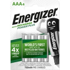 Akumulator ENERGIZER Power Plus, AAA, HR03, 1,2V, 700mAh, 4szt.