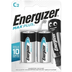 Bateria ENERGIZER Max Plus, C, LR14, 1,5V, 2szt.