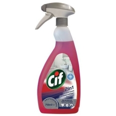 Preparat CIF Diversey 2w1, do mycia sanitariatów i łazienek, 750ml