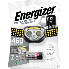 Latarka czołowa ENERGIZER Vision Ultra Headlight + 3szt. baterii AAA, żółta