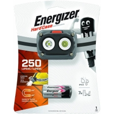 Latarka ENERGIZER Hard Case Magnet Headlight + 3szt. baterii AAA, czarna