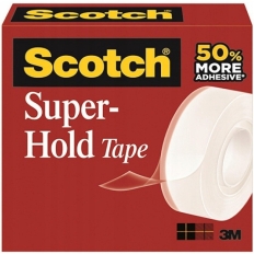 Taśma biurowa SCOTCH® Super-Hold, (700K), super mocna, 19mm, 25,4m, transparentna