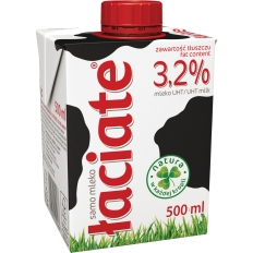 Mleko ŁACIATE 3,2%, 0,5 l