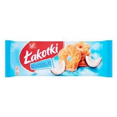 Ciastka Łakotki SAN, 168 g kokosowe