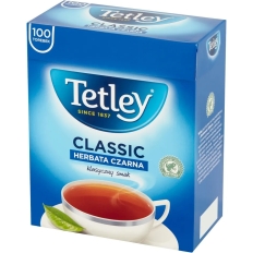 Herbata TETLEY Classic Black, 100 torebek, bez zawieszki