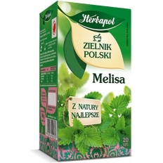 Herbata HERBAPOL Zielnik Polski, 20 torebek, melisa