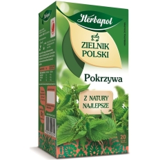 Herbata HERBAPOL Zielnik Polski, pokrzywa, 20 torebek