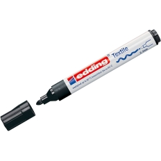 Marker do tekstyliów e-4500 EDDING, 2-3mm, czarny