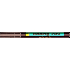 Marker olejowy e-780 EDDING, 0,8mm, srebrny