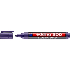 Marker permanentny e-300 EDDING, 1,5-3mm, fioletowy