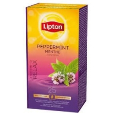 Herbata LIPTON Relax, mięta, 25 torebek