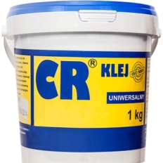 Klej uniwersalny CR 1kg introligatorski wiaderko