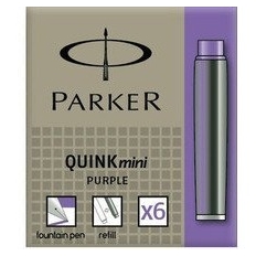 Naboje mini fiolet (6) PARKER S0767250/ 1950410