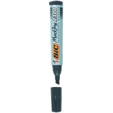 Marker ECO permanentny BIC 2300 czarny ścięta końcówka 8209263