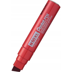 Marker permanentny N50XL-B gruby czerwony PENTEL