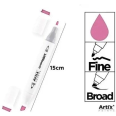 Marker alkoholowy dwustronny PINK BLUSH PP915-96 ARTIX