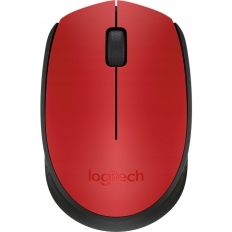 Mysz bezprzewodowa LOGITECH M171 czerwona 910-004641