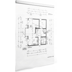 Samoprzylepna listwa magnetyczna DURAFIX RAIL 297 , szer. 297 mm A4, 470723 DURABLE