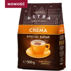 Kawa ASTRA ziarno 500g Łagodna Crema