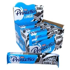 Wafle NESTLE PRINCESSA LONGA ZEBRA (opak. 24szt x 44,4g)