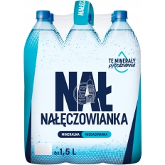 Woda mineralna NAŁĘCZOWIANKA 1.5L (6szt) niegazowana