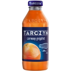 Napój TARCZYN, czerwony grejpfrut, 0,3l