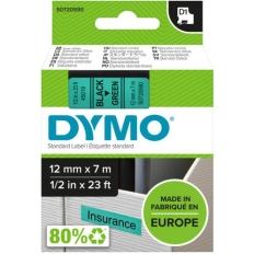 Taśma czarny /zielony 12mm/7m 5045019 DYMO S0720590