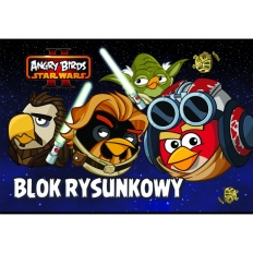 Blok rysunkowy A4 20k ANGRY BIRDS STAR WARS UNIPAP 0411