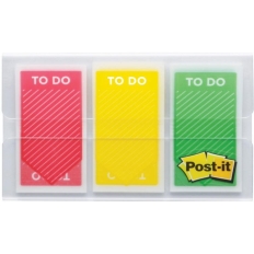 Zakładki indeksujące POST-IT 23,8x43,2mm DO WYKONANIA 682-TODO 3X20szt 3M