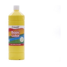 Farba plakatowa BASIC COLOR 1000ml. żółta C018-02 CREALL