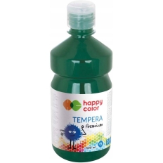 Farba TEMPERA Premium 500ml ciemno zielona HAPPY COLOR HA 3310 0500-52