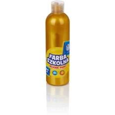 Farba szkolna ASTRA 250 ml metal złota 301217033