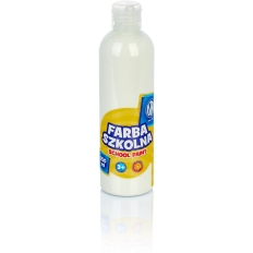 Farba szkolna Astra 250 ml - biała 301217009 ASTRA